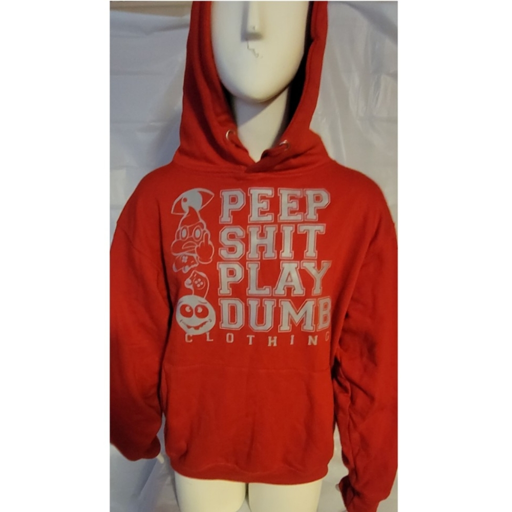 Red hoodie